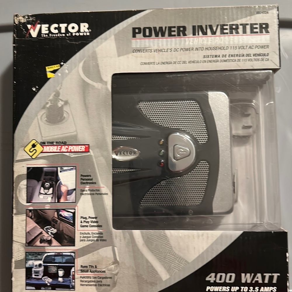 Vector 400 watt power inverter